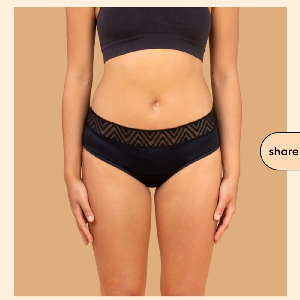 NWT unopened Thinx hiphugger period panty